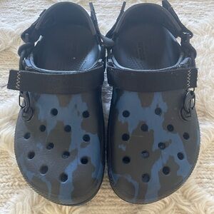 Crocs Post Malone duet Max clog blue black M7/W9